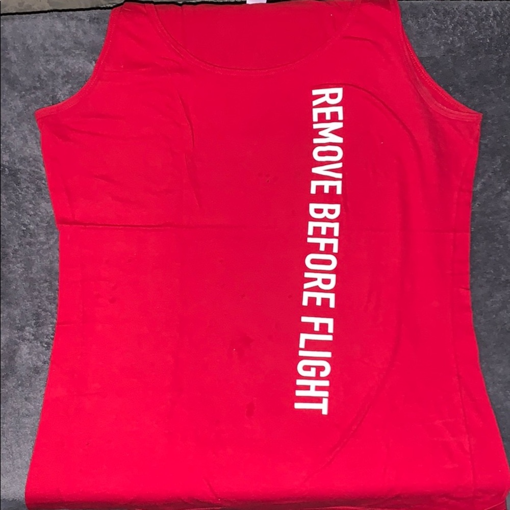 Remove Before Flight Tank Top